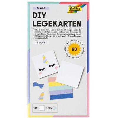 Folia, Bastelpapier, Memory-Bastelkarten 60 Stk Folia, Bastelpapier, Memory-Bastelkarten 60 Stk