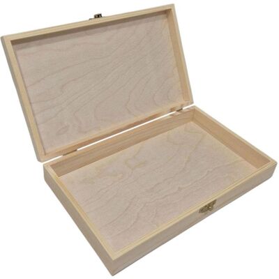 Playwood Grenen Bürstentruhe – 27 x 16 x 6 cm Playwood Grenen Bürstentruhe – 27 x 16 x 6 cm