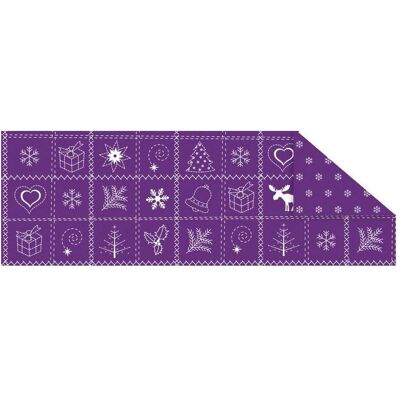 Ursus, Bastelpapier, Fotokarton Country Christmas 300g/qm A4 violett (300 g/m², 1x) Ursus, Bastelpapier, Fotokarton Country Christmas 300g/qm A4 violett (300 g/m², 1x)