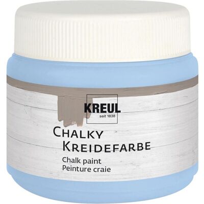 Kreul, Künstlerfarbe + Bastelfarbe, Kreidefarbe Chalky, Vintage Blue, 150 ml (150 ml) Kreul, Künstlerfarbe + Bastelfarbe, Kreidefarbe Chalky, Vintage Blue, 150 ml (150 ml)