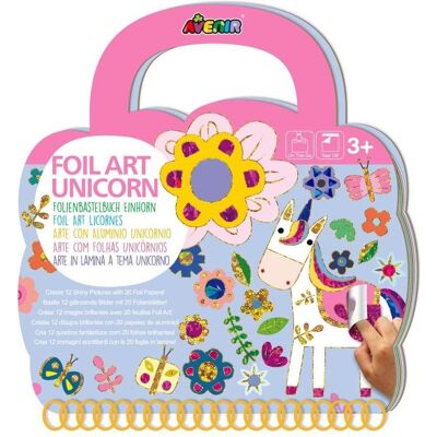 Avenir, Sticker, Folienkunst - Einhorn (12 Sticker) Avenir, Sticker, Folienkunst - Einhorn (12 Sticker)
