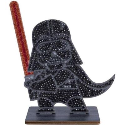 Craft Buddy Darth Vader, Crystal Art Figur ca. 11x8cm Craft Buddy Darth Vader, Crystal Art Figur ca. 11x8cm