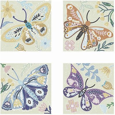 Diamond Dotz Diamond Painting Mini Schmetterlinge Diamond Dotz Diamond Painting Mini Schmetterlinge