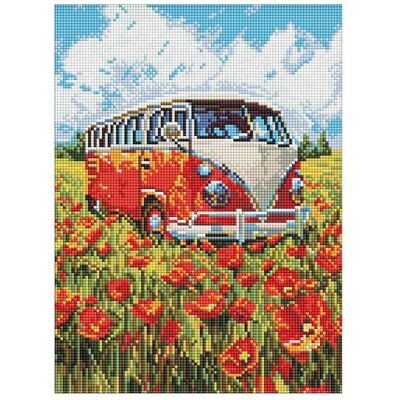 Ideyka Diamond Painting mit Rahmen - Eine Reise ins Rote - art selena ua 30 x 40 cm Ideyka Diamond Painting mit Rahmen - Eine Reise ins Rote - art selena ua 30 x 40 cm