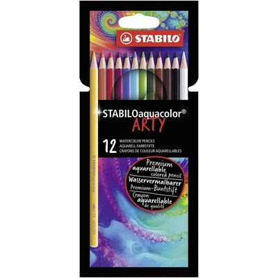 Stabilo Aquacolor ARTY Buntstifte - 12er Set Stabilo Aquacolor ARTY Buntstifte - 12er Set