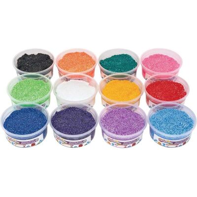 Colorations, Modelliermasse, - Farbiger Foam Clay, 12 Stück Colorations, Modelliermasse, - Farbiger Foam Clay, 12 Stück