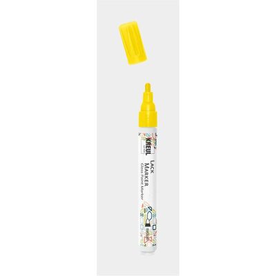 Kreul, Marker, Lackmarker "Gloss Paint Marker", medium, gelb Kreul, Marker, Lackmarker "Gloss Paint Marker", medium, gelb