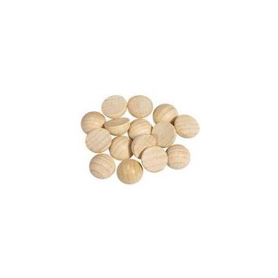 Rayher Rohholz-Halbkugeln, ungebohrt, 15mm ø, 15 Stück Rayher Rohholz-Halbkugeln, ungebohrt, 15mm ø, 15 Stück