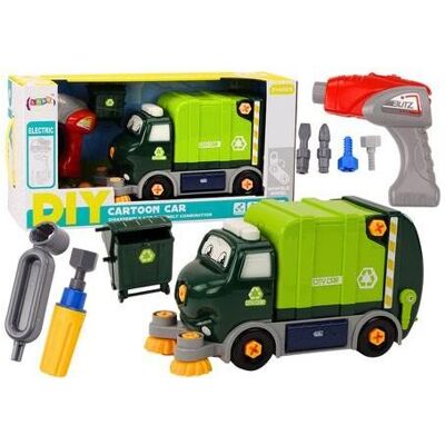 Lean Toys DIY Müllwagen zum Grün werden 18637 Lean Toys DIY Müllwagen zum Grün werden 18637