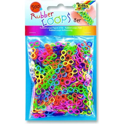 Folia Rubber Loops, 8er Form Folia Rubber Loops, 8er Form