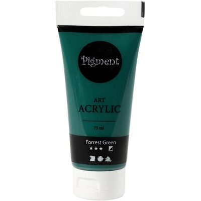 Creativ Company, Künstlerfarbe + Bastelfarbe, Pigment Art Acrylverf Forrest Groen, 75ml (75 ml) Creativ Company, Künstlerfarbe + Bastelfarbe, Pigment Art Acrylverf Forrest Groen, 75ml (75 ml)