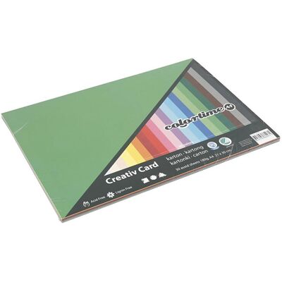 Creativ Company, Bastelpapier, Gekleurd Karton (180 g/m², 30x) Creativ Company, Bastelpapier, Gekleurd Karton (180 g/m², 30x)