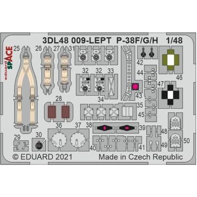 Eduard P-38F SPACE 1/48 for TAMIYA Eduard P-38F SPACE 1/48 for TAMIYA