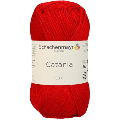 Schachenmayr Catania, Garn + Wolle, Rot Schachenmayr Catania, Garn + Wolle, Rot