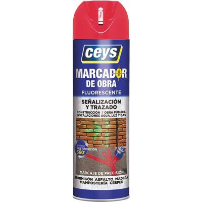 Marioinex, Marker, Ceys Sprühfarbe Rot 500 Ml Fluoreszierend (1x) Marioinex, Marker, Ceys Sprühfarbe Rot 500 Ml Fluoreszierend (1x)
