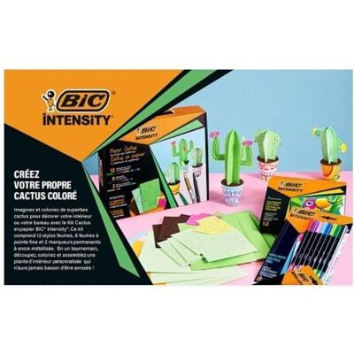 Bic Intensity Papierkaktus-Set Bic Intensity Papierkaktus-Set