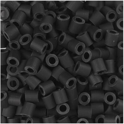 Creativ Company Bügelperlen Nabbi Bio 3000 Stück, Schwarz Creativ Company Bügelperlen Nabbi Bio 3000 Stück, Schwarz