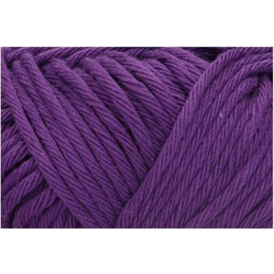 Schachenmayr Your Cotton col. 00049 purple ca. 70 m 50 g, Garn + Wolle, Violett Schachenmayr Your Cotton col. 00049 purple ca. 70 m 50 g, Garn + Wolle, Violett