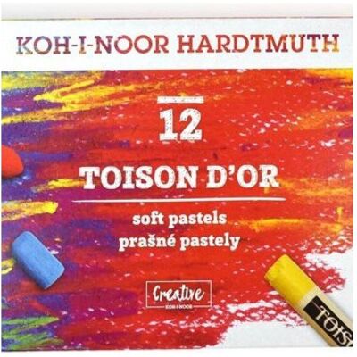 Koh-i-Noor, Malstifte, Pastell Toison D'or Buntstifte 12 Farben (12x) Koh-i-Noor, Malstifte, Pastell Toison D'or Buntstifte 12 Farben (12x)