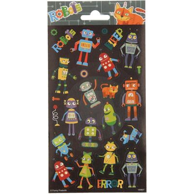 Totum, Sticker, Sticker Blatt Roboter Totum, Sticker, Sticker Blatt Roboter