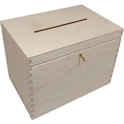 Playwood Umschlagbox aus Holz mit Schloss Playwood Umschlagbox aus Holz mit Schloss