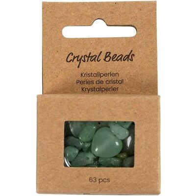 Creativ Company Perlen-Set Kristallperlen Grün, 7-12 mm, Packungsgrösse Creativ Company Perlen-Set Kristallperlen Grün, 7-12 mm, Packungsgrösse