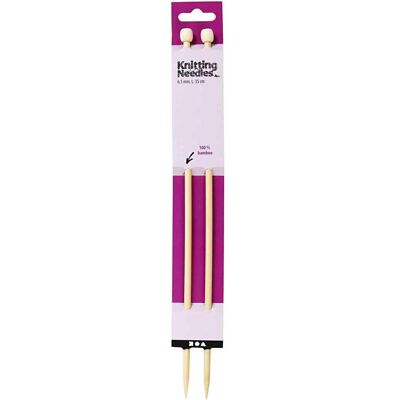 CC Hobby 6,5 mm Bambus Stricknadeln - Stricknadeln CC Hobby 6,5 mm Bambus Stricknadeln - Stricknadeln