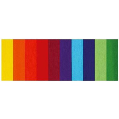 Fiorello, Bastelpapier, Seidenpapier-Set mit 2 Stück, 10 FIORELLO-Farben (2x) Fiorello, Bastelpapier, Seidenpapier-Set mit 2 Stück, 10 FIORELLO-Farben (2x)