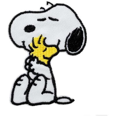 Mono Quick Peanuts Snoopy + Woodstock, Applikationen, Mehrfarbig, Weiss, Schwarz, Gelb Mono Quick Peanuts Snoopy + Woodstock, Applikationen, Mehrfarbig, Weiss, Schwarz, Gelb