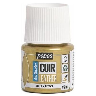 Pebeo, Künstlerfarbe + Bastelfarbe, SetaCuir Lederfarben (45 ml) Pebeo, Künstlerfarbe + Bastelfarbe, SetaCuir Lederfarben (45 ml)