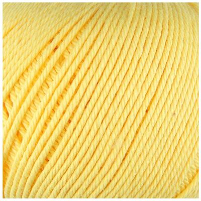 Anchor Organic Cotton 4-fädig ca. 125 m 00293 lemon 50 g, Garn + Wolle, Gelb Anchor Organic Cotton 4-fädig ca. 125 m 00293 lemon 50 g, Garn + Wolle, Gelb