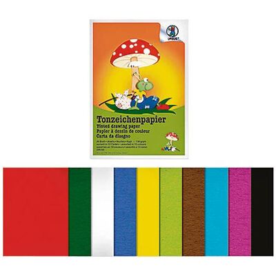 Ursus, Bastelpapier, Tonzeichen-Blöcke (130 g/m², 20x) Ursus, Bastelpapier, Tonzeichen-Blöcke (130 g/m², 20x)