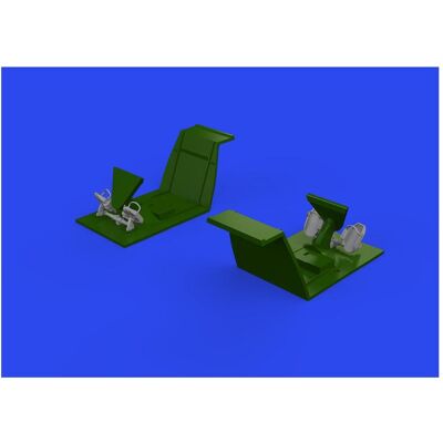 Eduard Bf 109E rudder pedals early PRINT 1/32 Eduard Bf 109E rudder pedals early PRINT 1/32