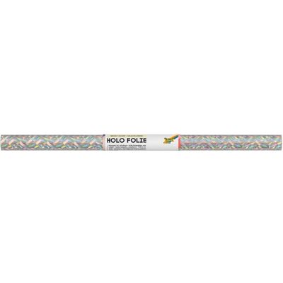 Folia, Bastelpapier, Holographisches Papier 310/11 40 cm x 1 m Magic Silber Folia, Bastelpapier, Holographisches Papier 310/11 40 cm x 1 m Magic Silber