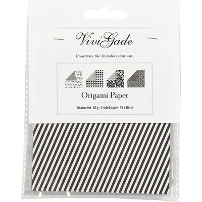 Vivi Gade, Bastelpapier, Origami Paper (80 g/m², 50x) Vivi Gade, Bastelpapier, Origami Paper (80 g/m², 50x)