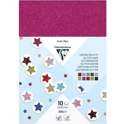 Clairefontaine, Bastelpapier, Ausgefallene Papiere (280 g/m², 10x) Clairefontaine, Bastelpapier, Ausgefallene Papiere (280 g/m², 10x)