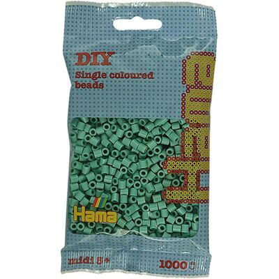 Hama midi perler 1000stk aqua Hama midi perler 1000stk aqua