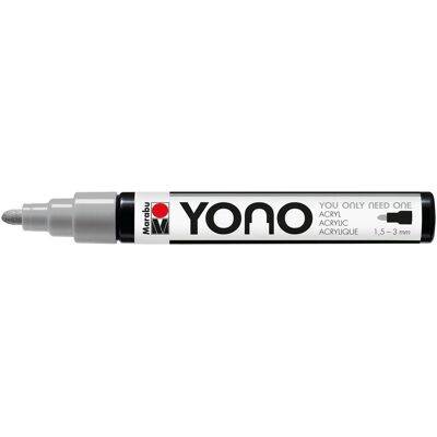 Marabu, Marker, Acrylmarker YONO 1.5 - 3 mm Grau (1x) Marabu, Marker, Acrylmarker YONO 1.5 - 3 mm Grau (1x)