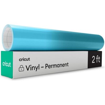 Cricut, Schneideplotter Zubehör, Vinylfolie Kälteaktiviert 30 x 60 cm, Hellblau/Türkis Cricut, Schneideplotter Zubehör, Vinylfolie Kälteaktiviert 30 x 60 cm, Hellblau/Türkis