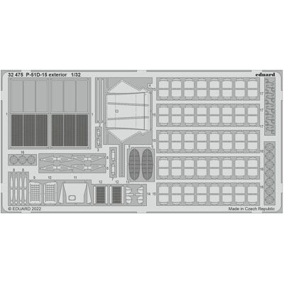 Eduard P-51D-15 exterior for REVELL Eduard P-51D-15 exterior for REVELL