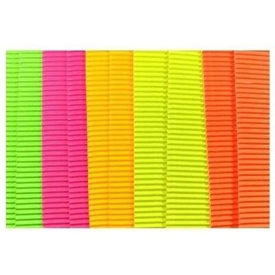 Bambino, Bastelpapier, Fluofarbener Wellpappe 25x35cm 10 Blatt (10x) Bambino, Bastelpapier, Fluofarbener Wellpappe 25x35cm 10 Blatt (10x)