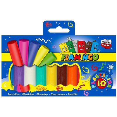 Titanum, Modelliermasse, Plastilin 10 Farben Titanum, Modelliermasse, Plastilin 10 Farben