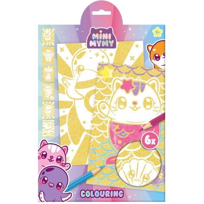 Grafix, Bastelpapier, Mini MyMy Glitzer-Malpapier A4 Grafix, Bastelpapier, Mini MyMy Glitzer-Malpapier A4