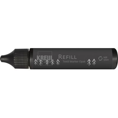 Kreul, Marker, Refill fr Textilmarker OPAK, 25 ml, schwarz (4x) Kreul, Marker, Refill fr Textilmarker OPAK, 25 ml, schwarz (4x)