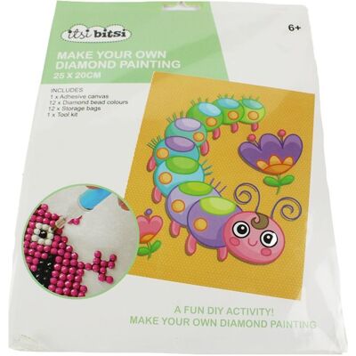 Pracht Diamond Painting Raupe 25x20cm Pracht Diamond Painting Raupe 25x20cm