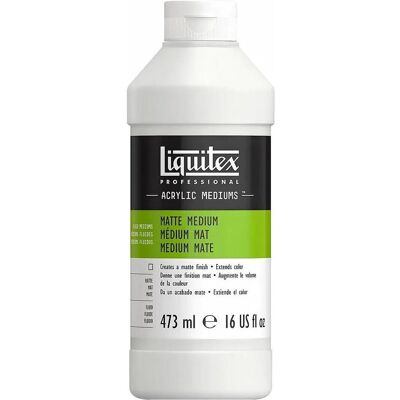 Liquitex, Künstlerfarbe + Bastelfarbe, Malmittel Medium matt (473 ml) Liquitex, Künstlerfarbe + Bastelfarbe, Malmittel Medium matt (473 ml)