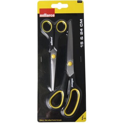 Millarco Modell 15 /24 cm - Schere - 2er-Pack Millarco Modell 15 /24 cm - Schere - 2er-Pack