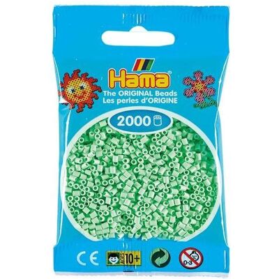 Hama Mini Perlen Pastell Minze Hama Mini Perlen Pastell Minze