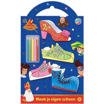 Grafix Sinterklaas-Club: Bastelset zum Selbermachen von Schuhen Grafix Sinterklaas-Club: Bastelset zum Selbermachen von Schuhen