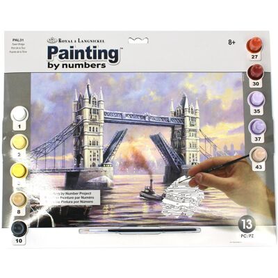 PRACHT Creatives Tower Bridge Mehrfarbig - Malen-nach-Zahlen PRACHT Creatives Tower Bridge Mehrfarbig - Malen-nach-Zahlen